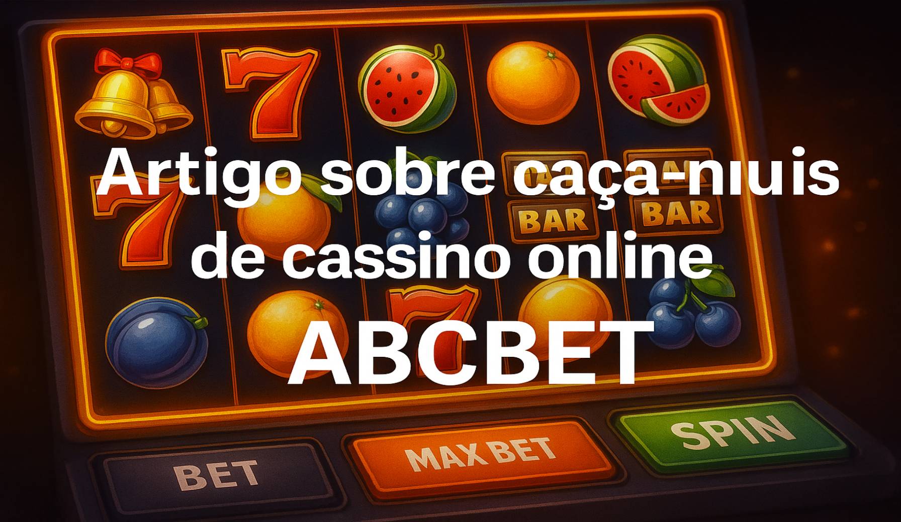 Explore o mundo das slot machines no ABCBET Casino